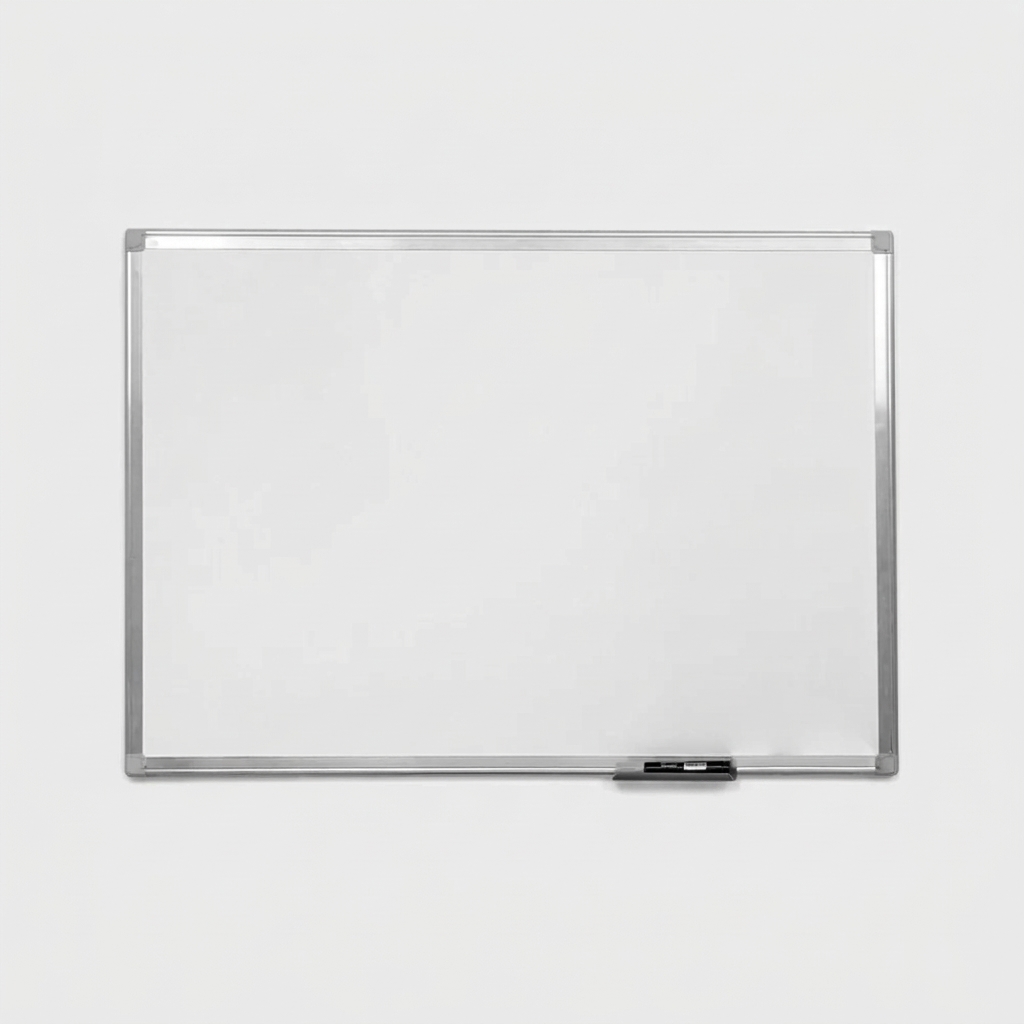 Gemini_Generated_Image_q27zdsq27zdsq27z Quadro Branco Alba c/ Cantoneira - Imagem 1